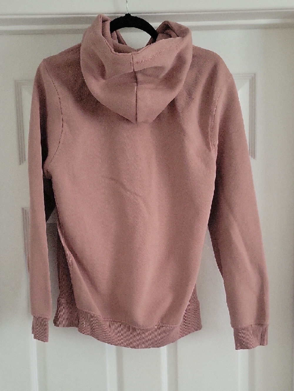 Express Men's Crewneck Hoodie - Dusty Rose - Picture 3 of 3